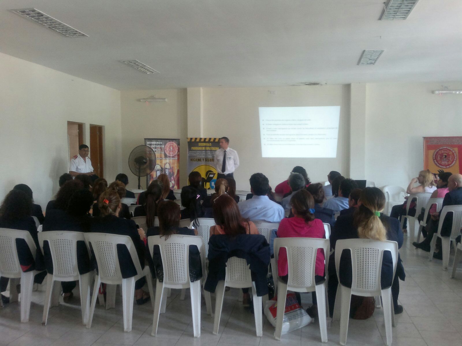 Cooperadora Asistencial se capacito en “Medidas de Seguridad y Prevención en Caso de Sismo”