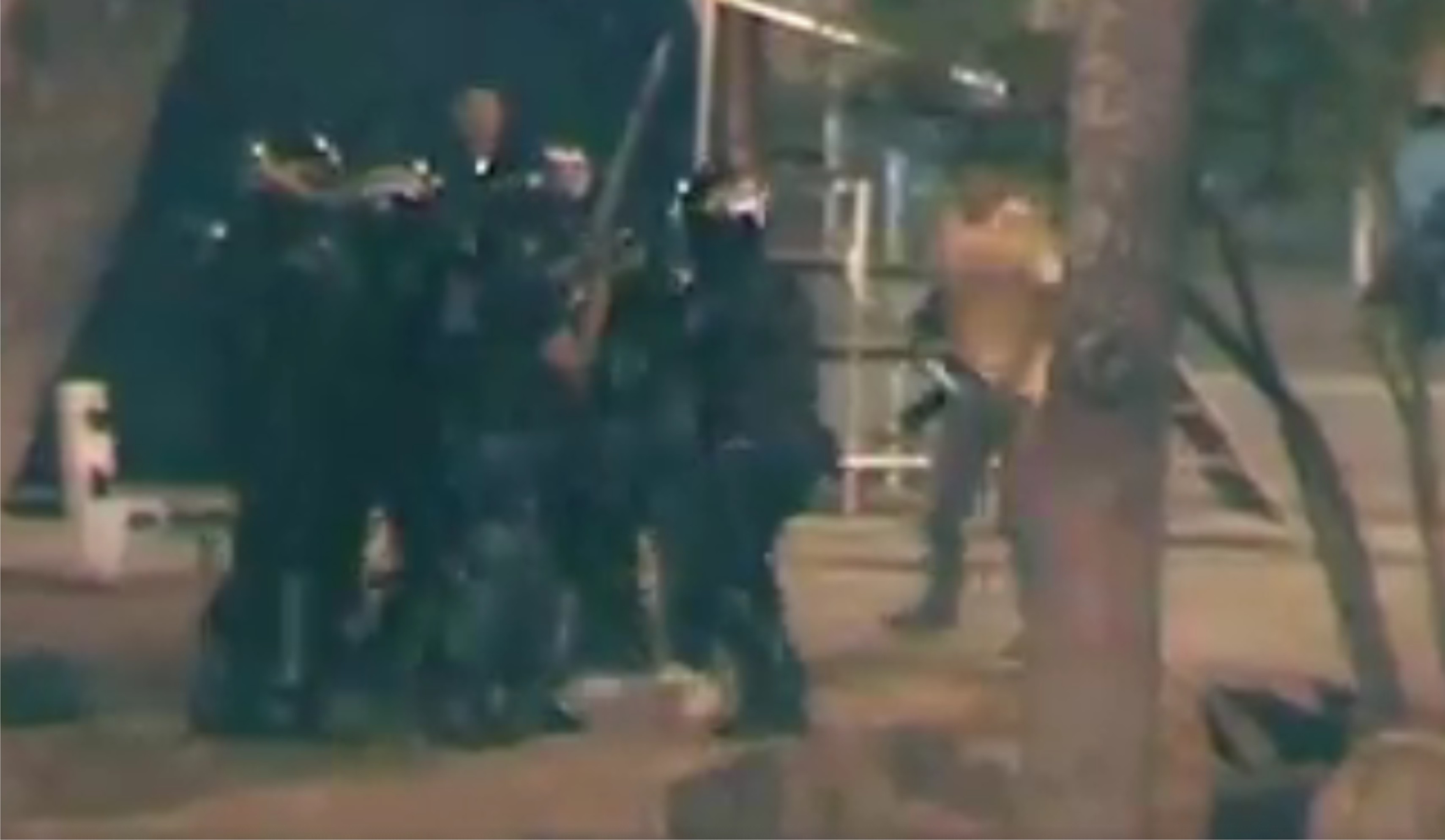 #Video Represión en Cerrillos:  mujeres transeúntes recibieron impacto de balas de goma  