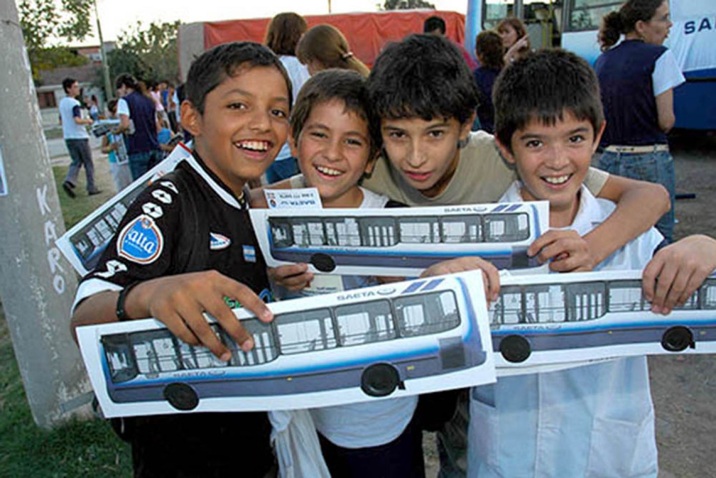 Mañana lxs niñxs podrán transportarse gratis 