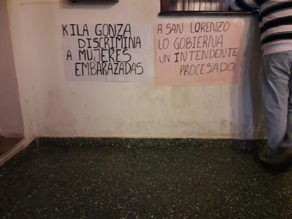 Repudio: El Intendente de San Lorenzo despidió a una mujer embarazada