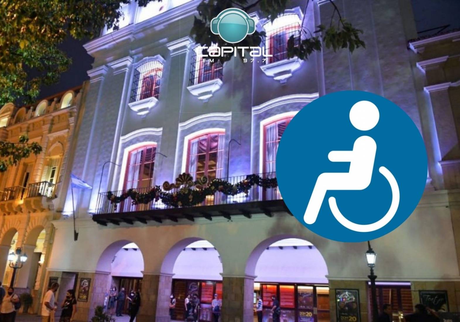 Discriminación en el Teatro Provincial: no dejaron ingresar a una joven en silla de ruedas